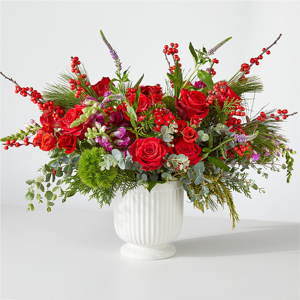 Big Red Bow Bouquet – Attitudes-n-designs, Houma LA