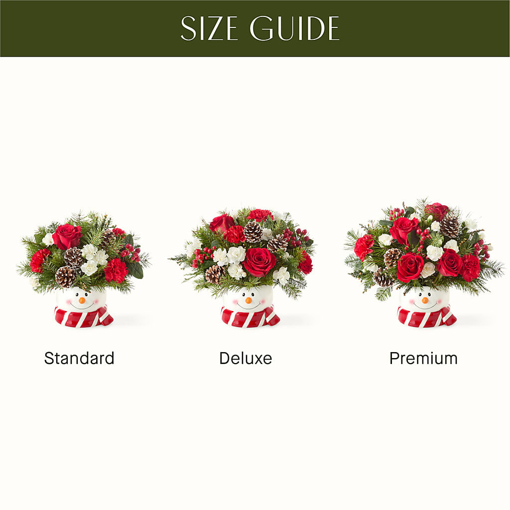 Jolly Snowman Bouquet – Attitudes-n-designs, Houma LA