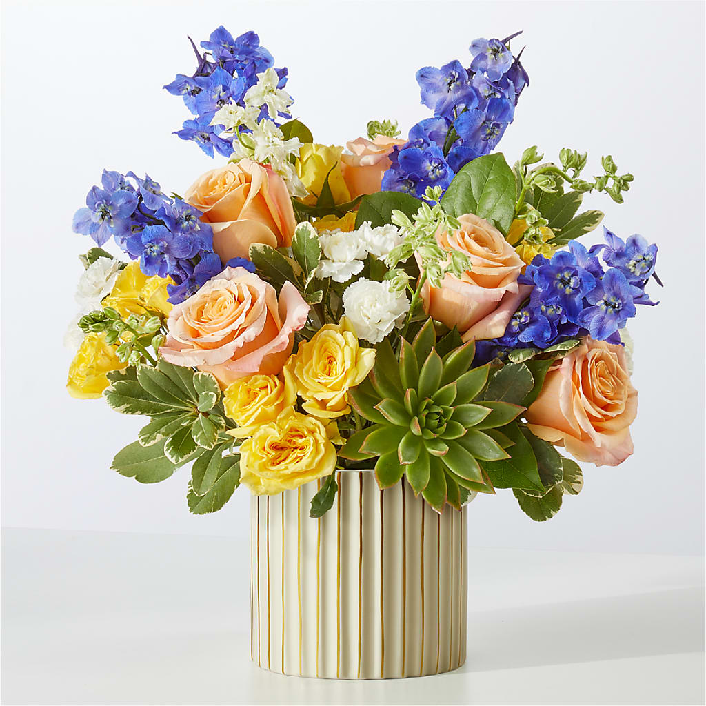 Cobalt Reverie Bouquet – Attitudes-n-designs, Houma LA