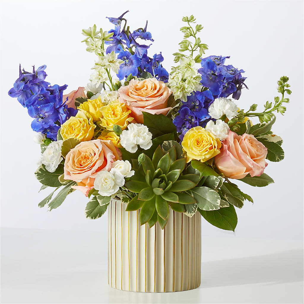 Cobalt Reverie Bouquet – Attitudes-n-designs, Houma LA