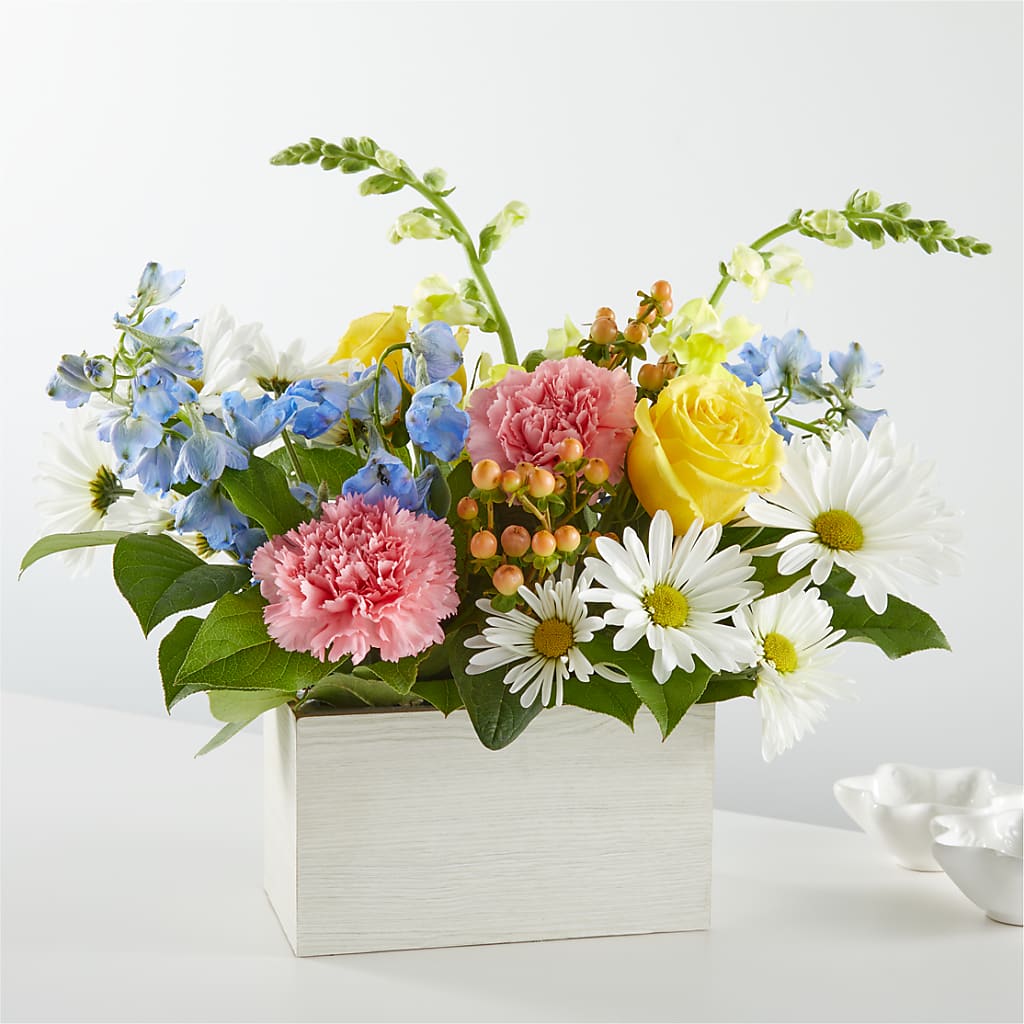 Sun Salutation Box Bouquet – Attitudes-n-designs, Houma LA