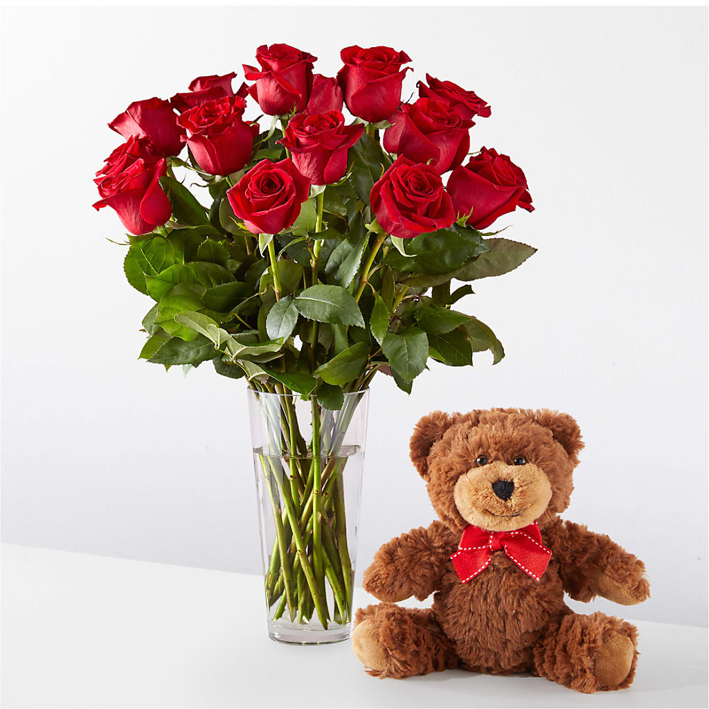 Romantic Long Stem Red Rose Bouquet Bundles – Attitudes-n-designs, Houma LA