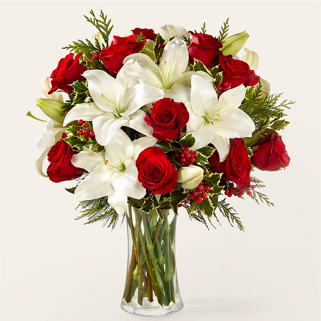 Sparkling Snowflakes Bouquet – Attitudes-n-designs, Houma LA