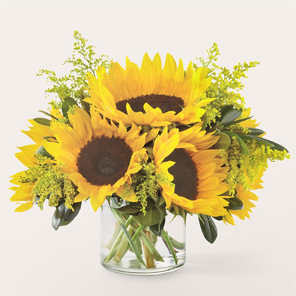 Beaming Sunflower Bouquet – Attitudes-n-designs, Houma LA