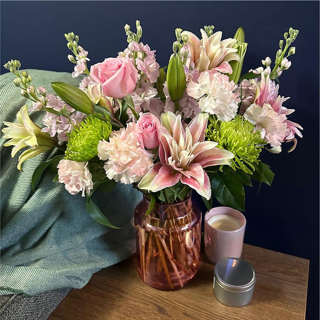 Pretty in Pink Bouquet – Attitudes-n-designs, Houma LA