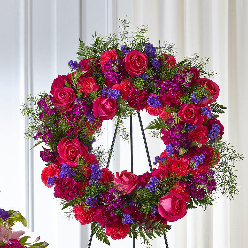 Calming Colors Wreath – Attitudes-n-designs, Houma LA