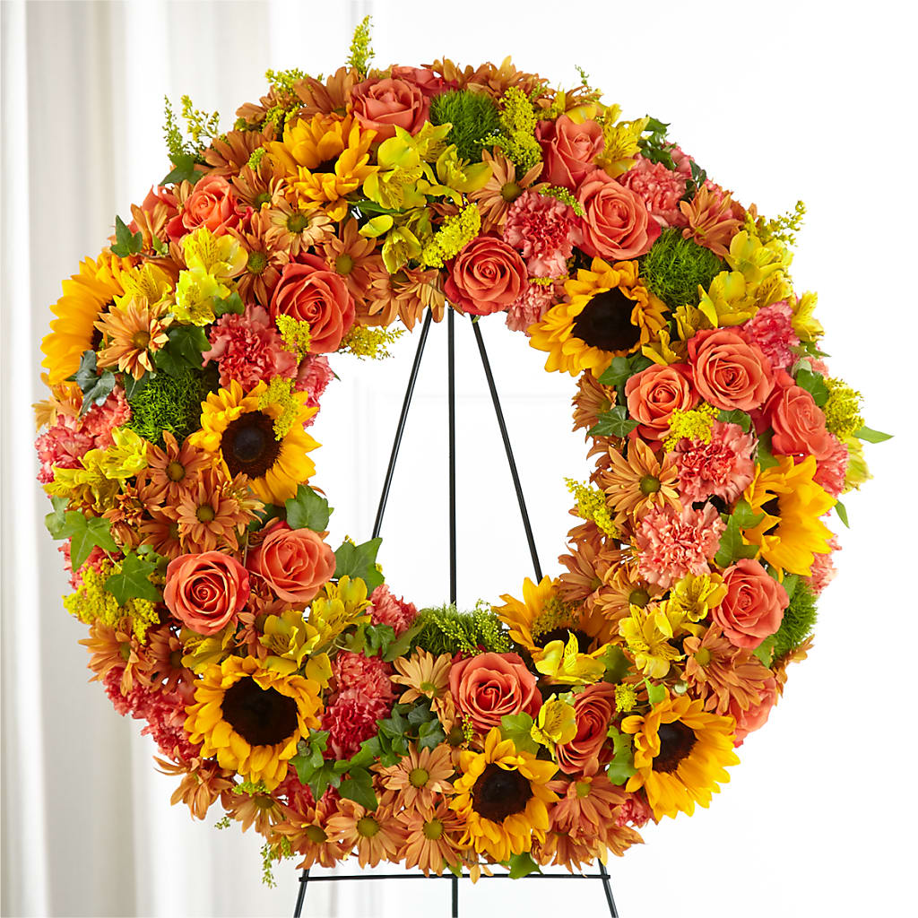 Autumnal Memories Wreath (Standard) – Attitudes-n-designs, Houma LA