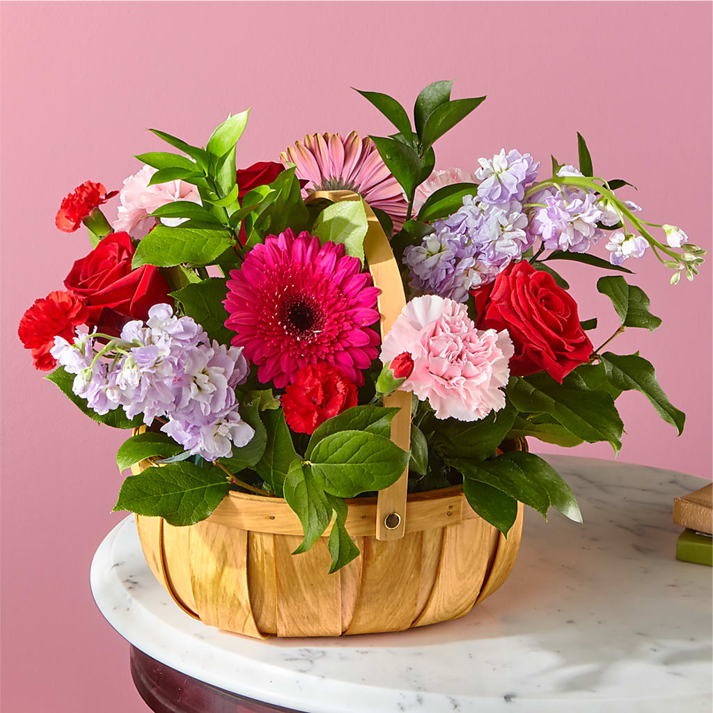 Pink Picnic Basket – Attitudes-n-designs, Houma LA