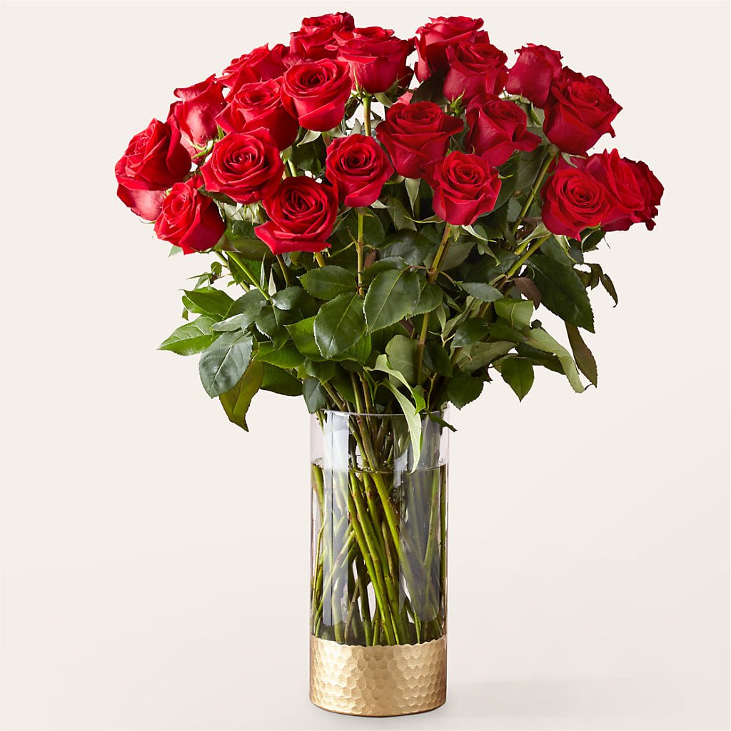 Classic Love Red Rose Bouquet – Attitudes-n-designs, Houma LA