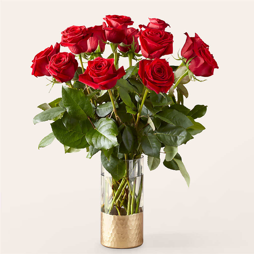 Classic Love Red Rose Bouquet – Attitudes-n-designs, Houma LA
