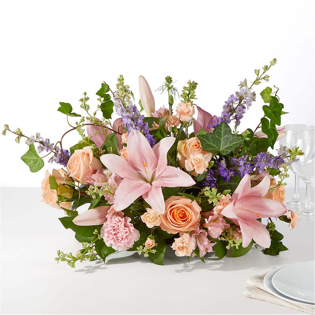 Blossom Time Centerpiece – Attitudes-n-designs, Houma LA