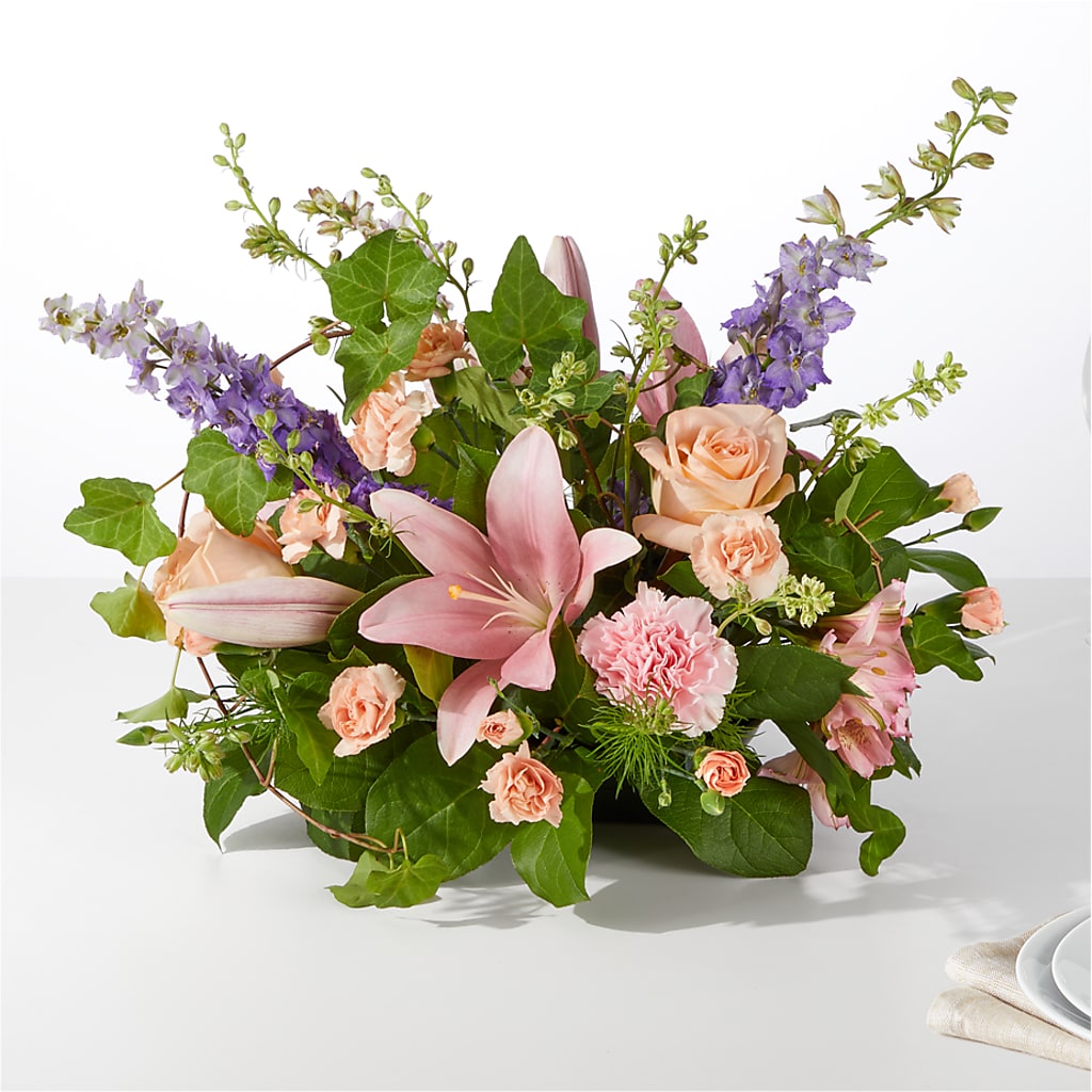 Blossom Time Centerpiece – Attitudes-n-designs, Houma LA