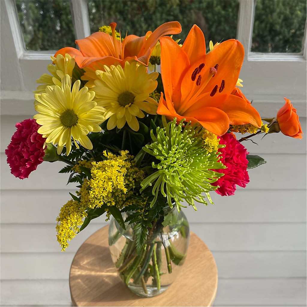Bold & Bright – A Florist Original –  Attitudes-n-designs, Houma LA