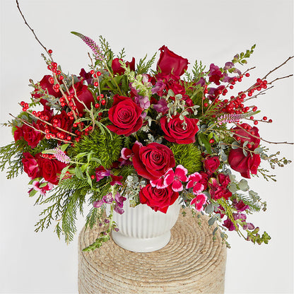 Big Red Bow Bouquet –  Attitudes-n-designs, Houma LA