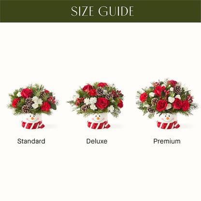 Jolly Snowman Bouquet –  Attitudes-n-designs, Houma LA