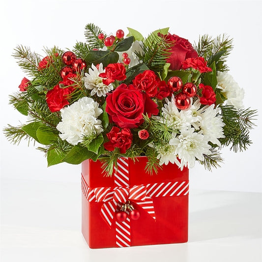 Presents Under the Tree Bouquet –  Attitudes-n-designs, Houma LA