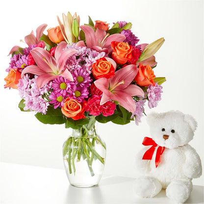 One and Only Bouquet and Bear Bundle –  Attitudes-n-designs, Houma LA