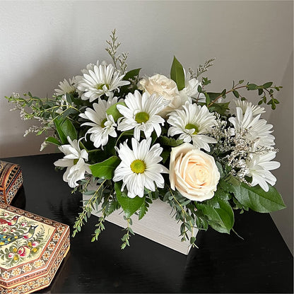 Fresh Linen Box Bouquet –  Attitudes-n-designs, Houma LA
