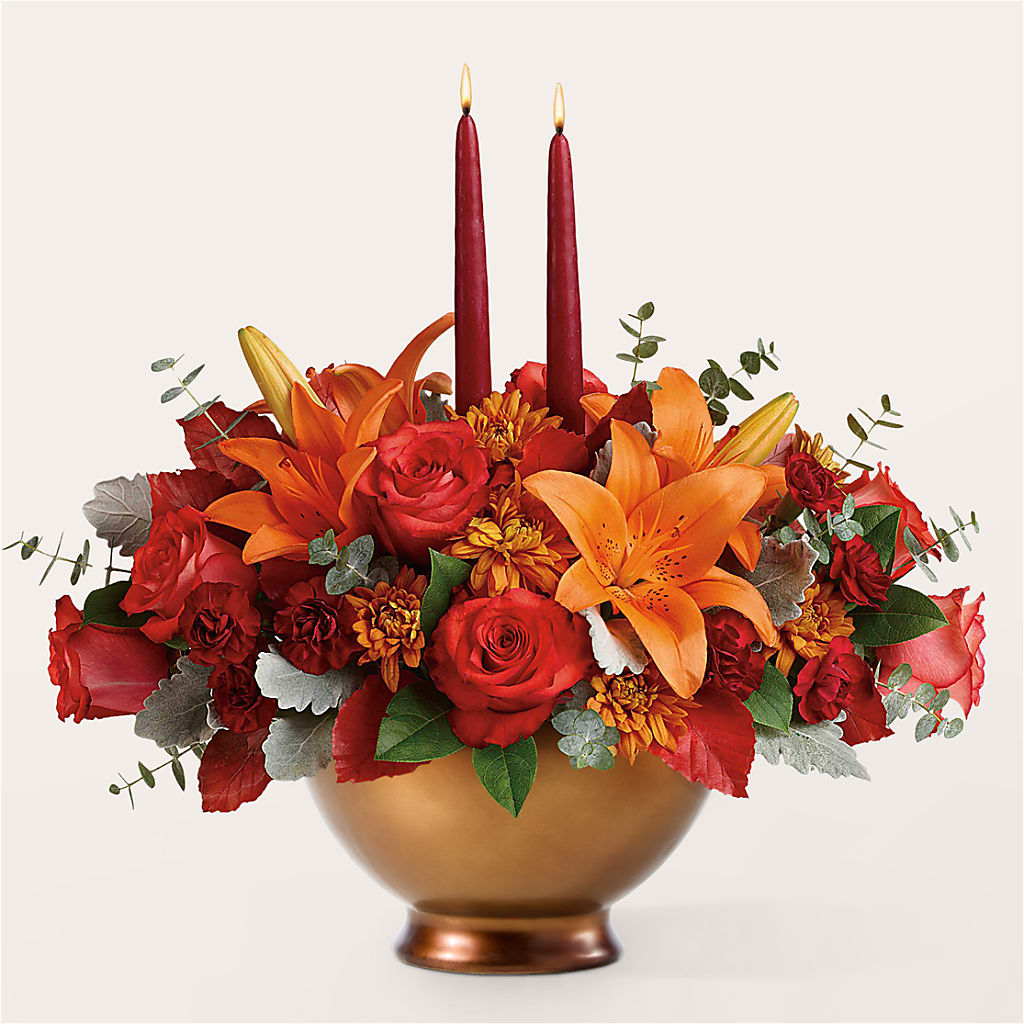 Fruits of Fall Centerpiece –  Attitudes-n-designs, Houma LA