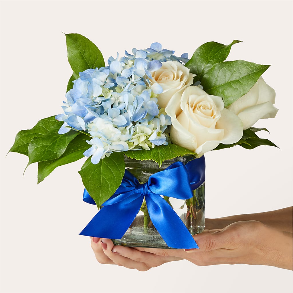 Sky Blue Delight Bouquet –  Attitudes-n-designs, Houma LA