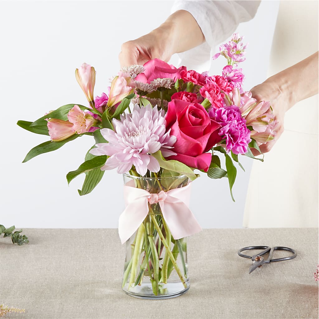 Pink Ribbon - A Florist Original –  Attitudes-n-designs, Houma LA