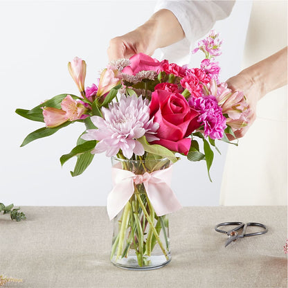 Pink Ribbon - A Florist Original –  Attitudes-n-designs, Houma LA