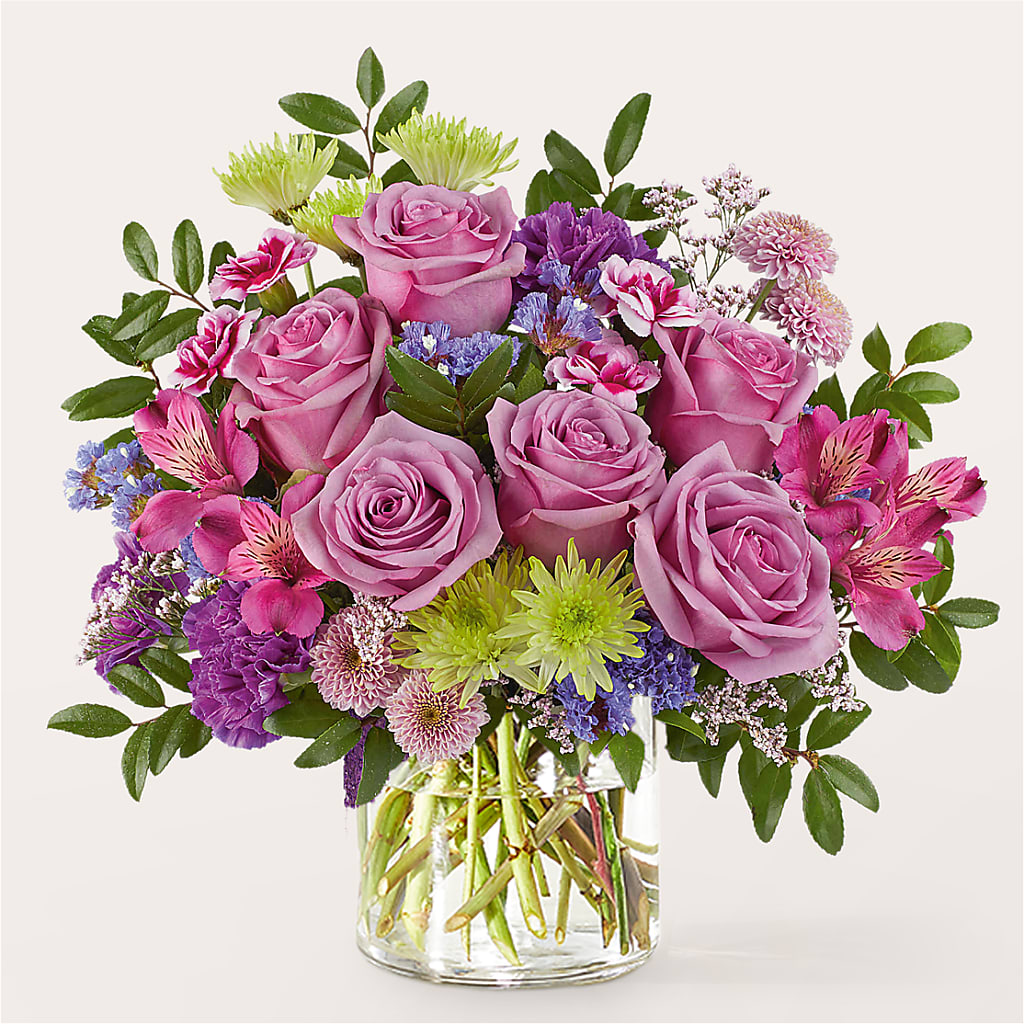 Glass Half Full Bouquet –  Attitudes-n-designs, Houma LA