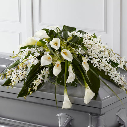 Angel Wings Casket Spray –  Attitudes-n-designs, Houma LA
