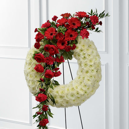 Graceful Tribute Wreath –  Attitudes-n-designs, Houma LA
