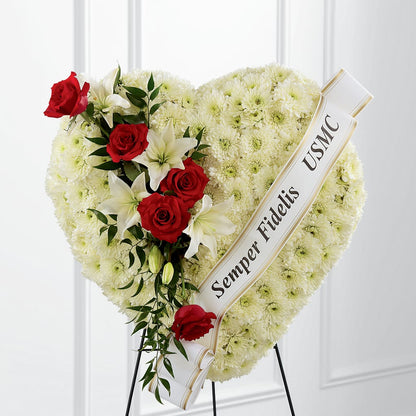 Heartfelt Hero Standing Heart –  Attitudes-n-designs, Houma LA