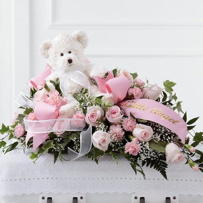 Touch of Sympathy Casket Spray –  Attitudes-n-designs, Houma LA