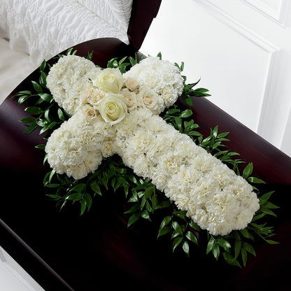 Peaceful Memories Casket Spray (Standard) –  Attitudes-n-designs, Houma LA