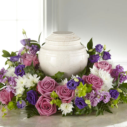 Blooming Sympathy Cremation Adornment –  Attitudes-n-designs, Houma LA