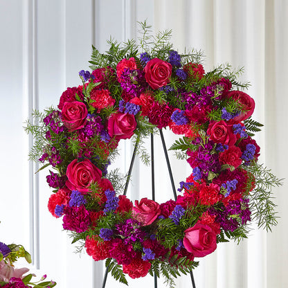 Calming Colors Wreath –  Attitudes-n-designs, Houma LA