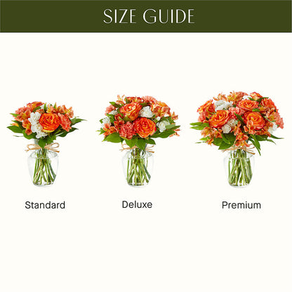 Apricot Glow Bouquet –  Attitudes-n-designs, Houma LA