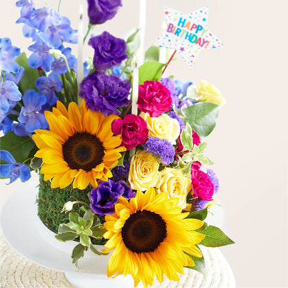 Star of the Day Floral Cake –  Attitudes-n-designs, Houma LA