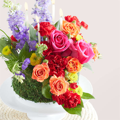 Best Year Yet Floral Cake –  Attitudes-n-designs, Houma LA