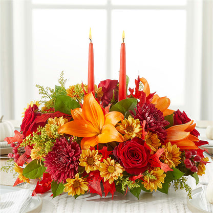 Autumn's Embrace Centerpiece –  Attitudes-n-designs, Houma LA