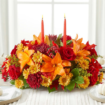 Autumn's Embrace Centerpiece –  Attitudes-n-designs, Houma LA