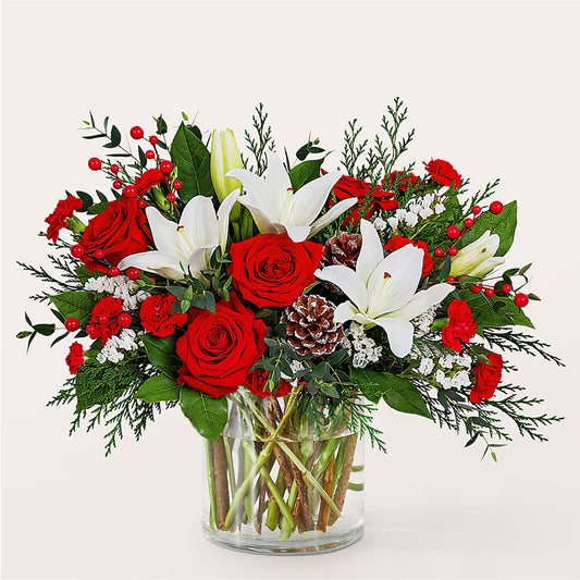 Best in Snow Bouquet –  Attitudes-n-designs, Houma LA