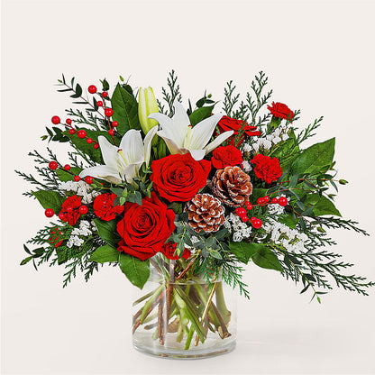 Best in Snow Bouquet –  Attitudes-n-designs, Houma LA