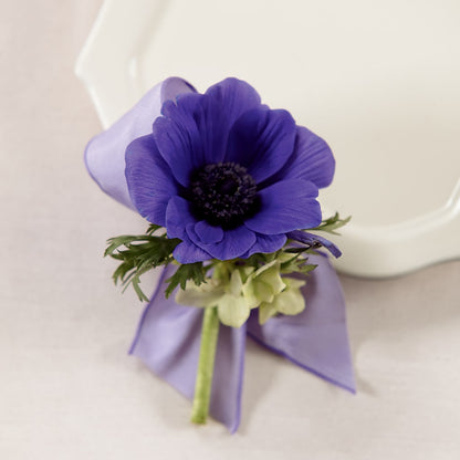 Purple Passion Boutonniere –  Attitudes-n-designs, Houma LA