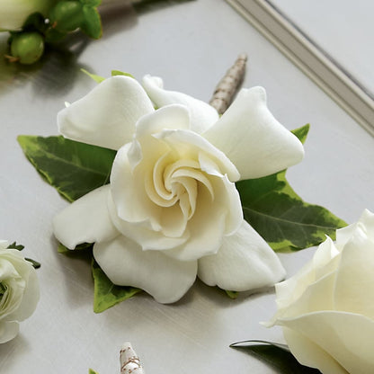 Gardenia Boutonniere –  Attitudes-n-designs, Houma LA